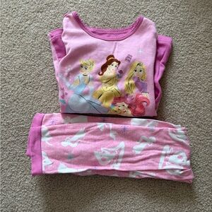🤍Disney Princess Cotton Pajama Set🤍 size 7